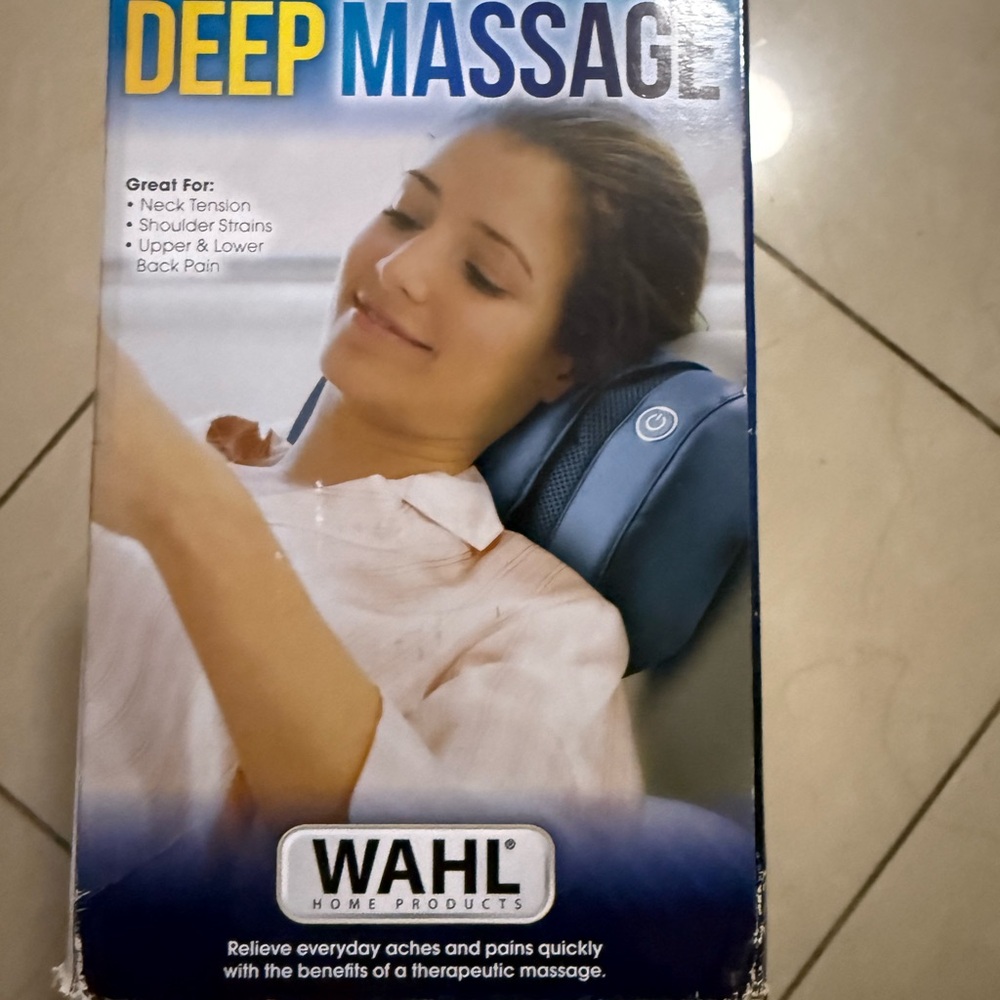 Wahl Blue Deep Massage Kneading Pillow